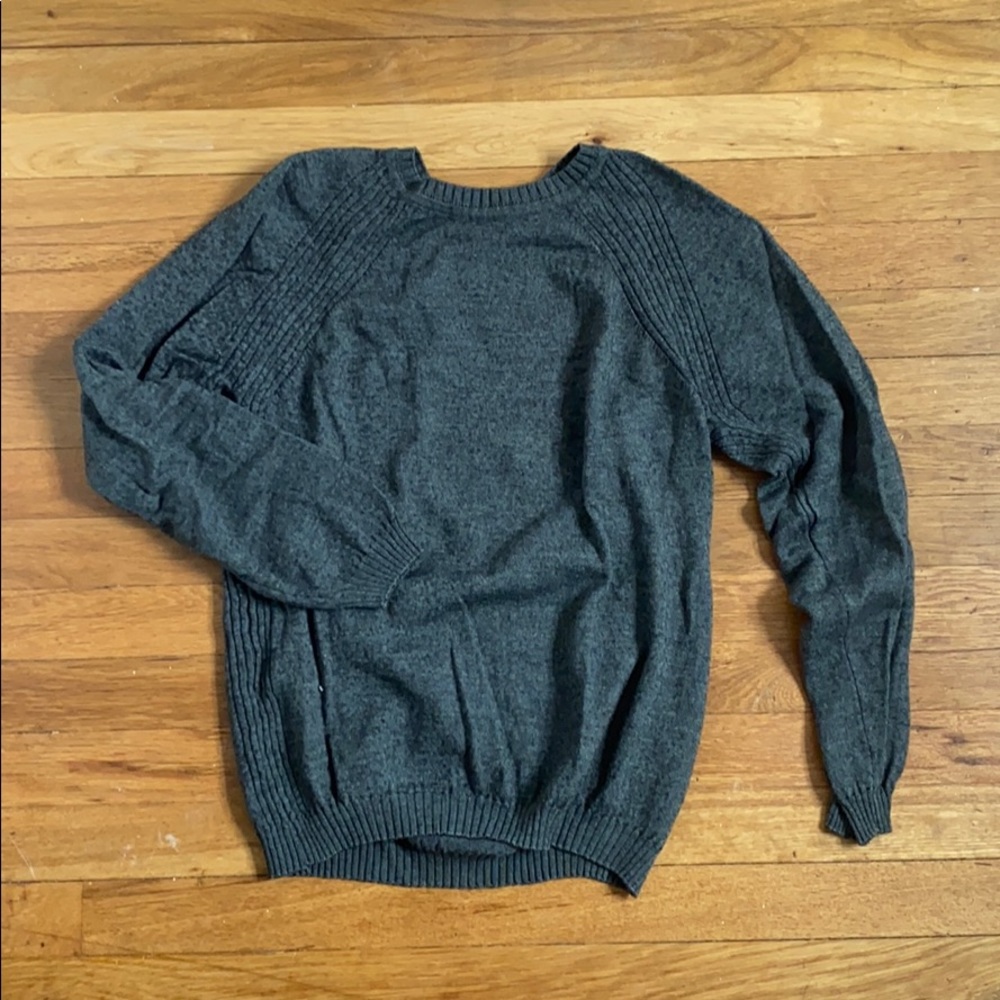 Charcoal gray sweater